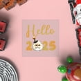 thumbnail image 4 of Hello 2025 Persian Celebrates Happy New Year Firework Balloon Cutout Transfer Sticker Cat Lover Kitten Owner Gifts Transparent Decal Art Decor - 02024, 4 of 5