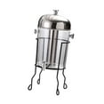 thumbnail image 4 of Dispensador de jugo comercial de 8L con soporte versátil de acero inoxidable liviano y dispensador de bebidas acrílicas para buffet para buffet Soporte negro, 4 of 8