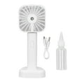 thumbnail image 2 of Portable Handheld Misting Fan With Rechargeable Battery, USB Charging, Quiet Operation, Lightweight And Compact Design, For Travel, Outdoors, And Home Use, 2 of 8