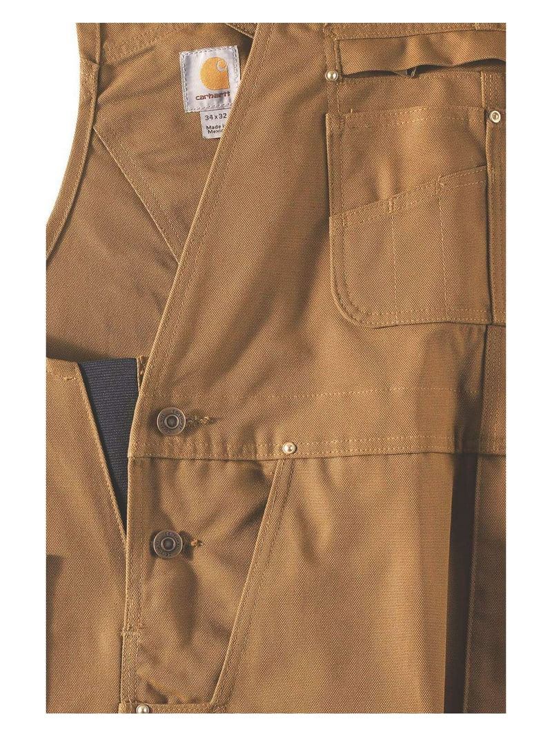 Carhartt Men's R01 Duck Bib Overall - Walmart.com