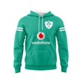 thumbnail image 3 of Camisetas de entrenamiento de rugby local y visitante de Irlanda, sudaderas con capucha 2024 2025, sudaderas deportivas informales cómodas con estampado 3D, para compras y viajes, 3 of 5