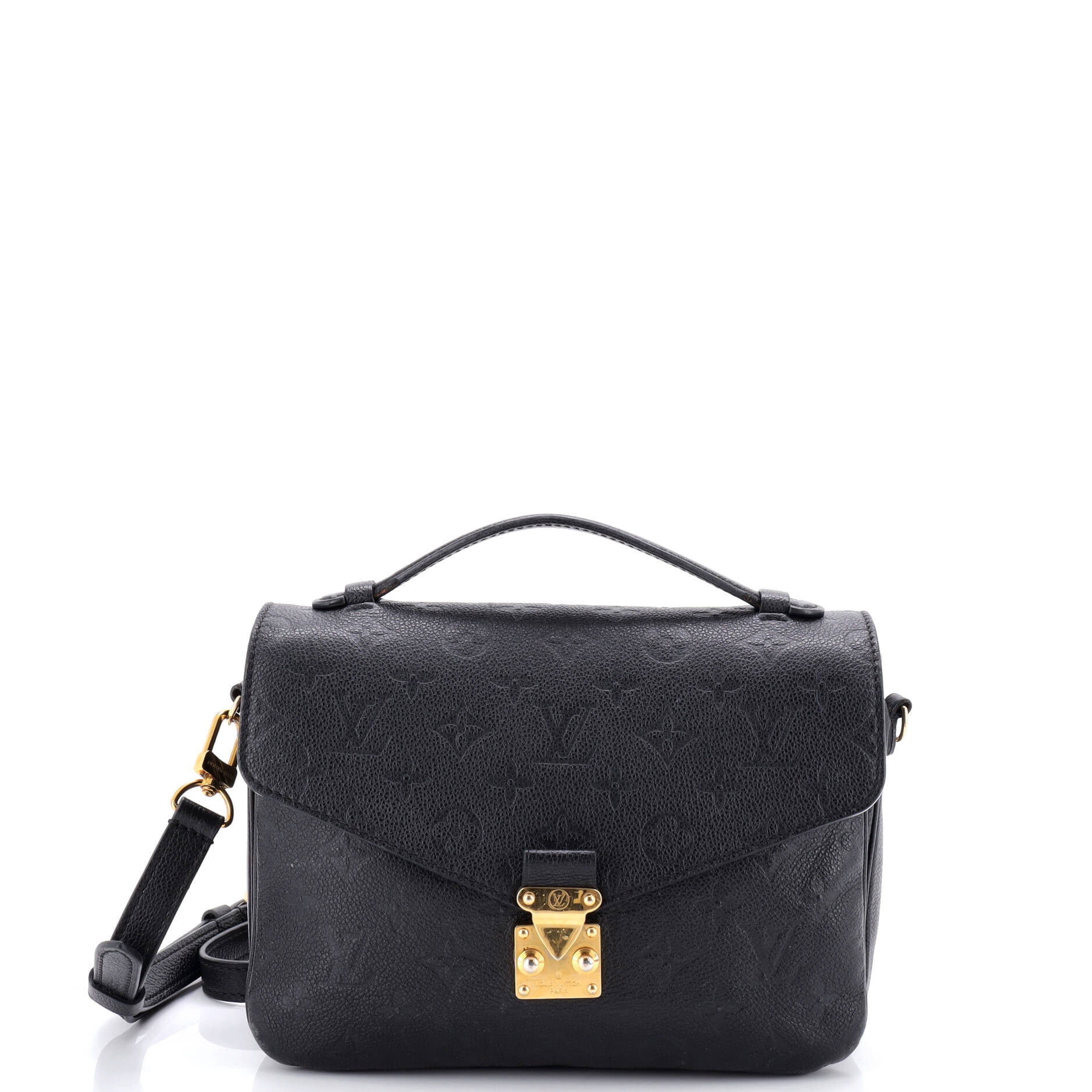 Pre-Owned Louis Vuitton Pochette Metis Monogram Empreinte Leather By Rebag