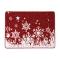 thumbnail image 1 of WLOELOEW Christmas Floor Mat 20X32 Inches Polyester Absorbent Holiday Decorative Rug For Bathroom Bedroom Living Room Home E Design E, 1 of 7