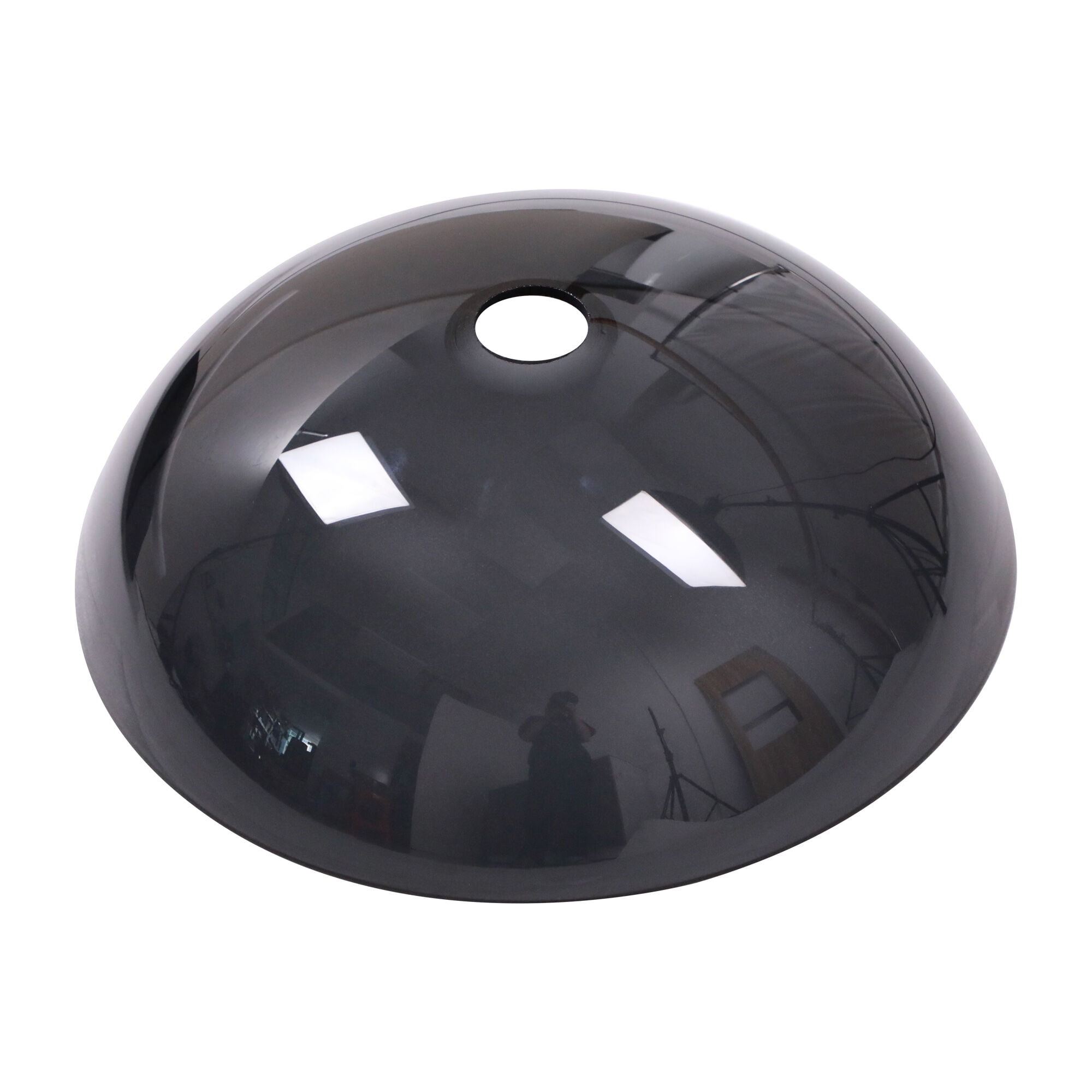 Bathroom Artistic Tempered Glass Vessel Bathroom Sink with Pop-Up Drain,Grey,Grey Tempered Glass Bath Faucets Bathroom Vanities
