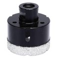 thumbnail image 1 of Hole Opener 60mm Diamond Drill Bit M14 Drilling Tool for Marble Granite Concrete Black, 1 of 5