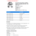 thumbnail image 2 of Front Brake Pad and Rotor and Wheel Hub Kit - Compatible with 2008 - 2014 GMC Yukon 2009 2010 2011 2012 2013, 2 of 2