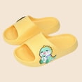 thumbnail image 5 of IVEYRTF Kids Slides Shoes Non Slip Thick Sole Casual Solid Color Home Slippers Bathroom Indoor Summer Comfort Breathable Slide Sandals, 5 of 7