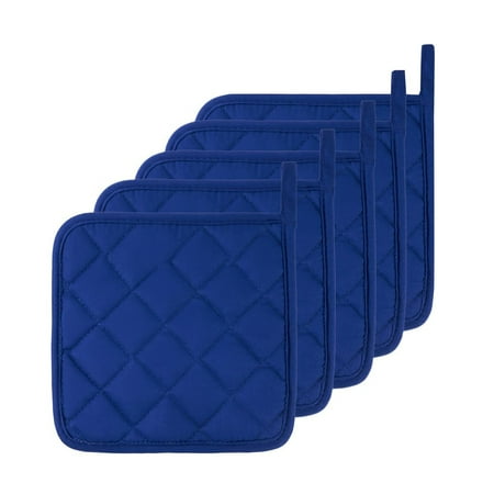 

HBFAGFB Pot Holders Kitchen Pad 5pcs Versatile Daily Use Suitable for Cooking and Baking Blue One Size