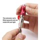 thumbnail image 3 of Black Tip Pivoting Steel Drill Swivel Bit Impact Magnetic Holder Bit F1M7, 3 of 4
