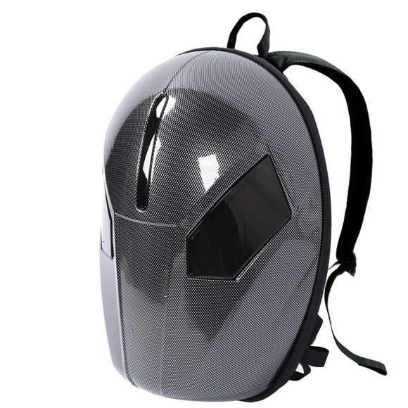 Digital Backpack, Carbon Fiber Texture Waterproof LED Backpack for Street School Work