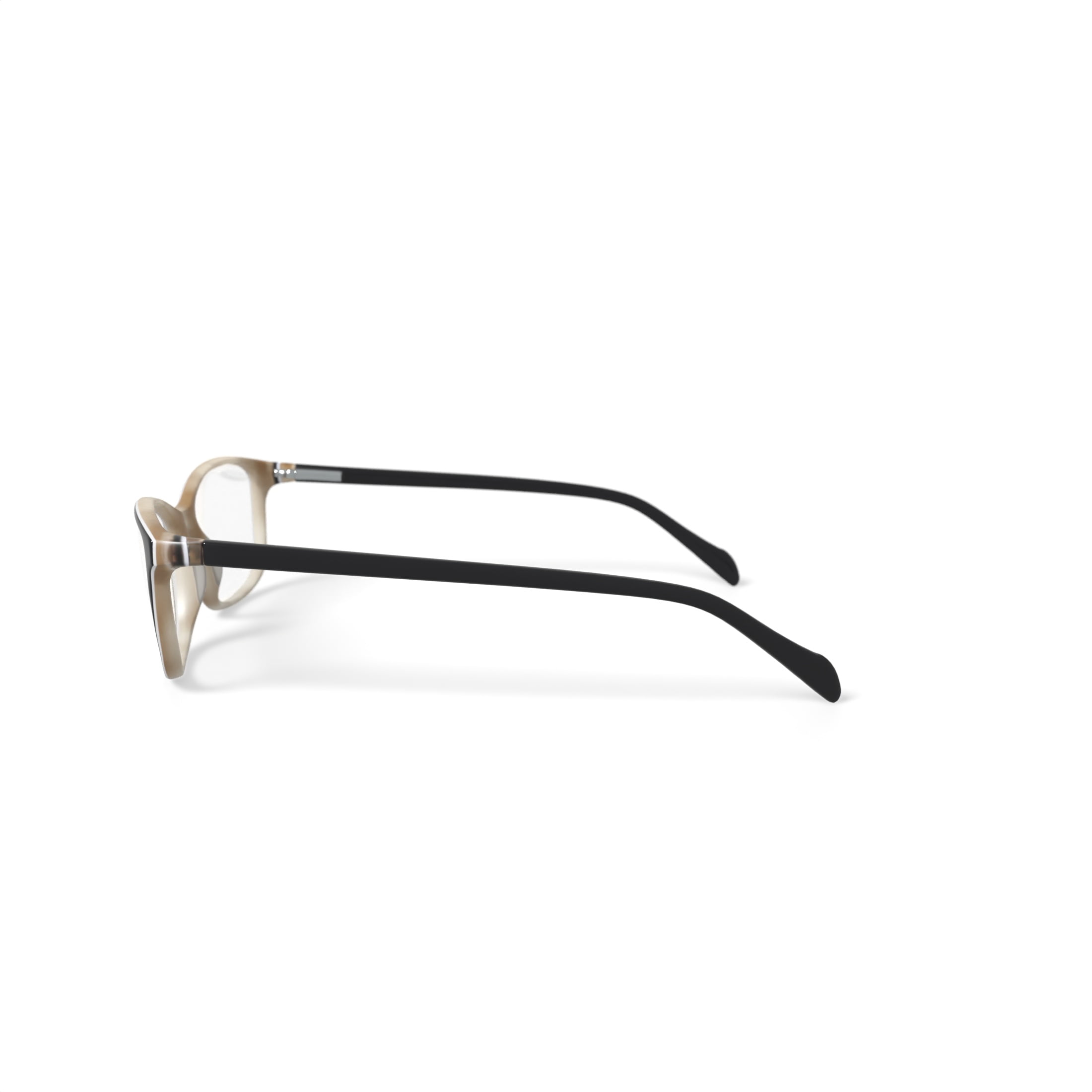 Laura Ashley Women's Lily Rectangular Prescription Eyeglasses with Case, Brown
