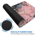thumbnail image 6 of Decorative Watercolor Cherry Blossom Large Gaming Mouse Pad - 31.5x11.8in Extended Non-Slip Desk Mat, Keyboard Mousepad for Precision Gaming and Stylish Office Environment., 6 of 7