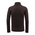 thumbnail image 3 of Lars Amadeus Men's Soft Slipover Turtle Neck Full Sleeves Stretchy Shirt, 3 of 7