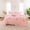 Pink Bow, variant on Cute Rainbow Stripes Bowknot Bedding Set Pink Ruffle Princess Chic Bow Printed Textured Seersucker Comforter Sets for Girls Kids Teens Queen 3Pcs