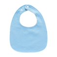 thumbnail image 4 of Babero tipo bandana cómodo para bebés recién nacidos durante la dentición. Azul, 4 of 9