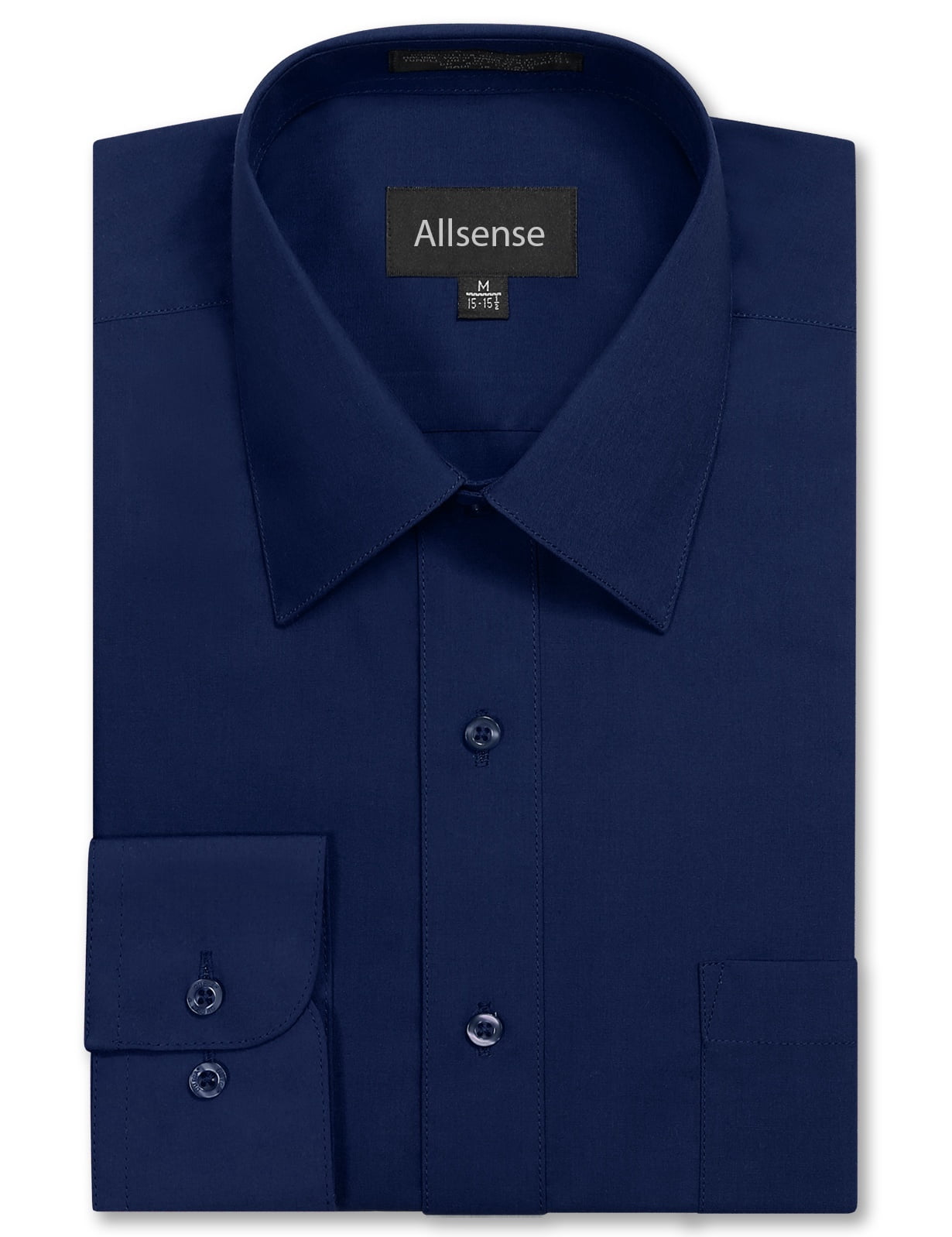amanti dress shirt Men's Classic Convertible Cuff Light Blue / 14.5 32/33 and lasting comfort Tone Tec Dress Shirt Amanti
