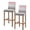 Multicolor, variant on Gradient Pink Grey Bar Stool Covers Set of 2, Modern Abstract Color Ombré Art Stretch Washable Bar Chair Covers with Backs, Removable Pub Counter Height Chair Cover for Kitchen Dining Room Cafe