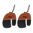 thumbnail image 1 of KAKOWELY Onglets de Doigt pour Arc 2 Pcs Protection de Doigt pour Tir à l'Arc Accessoire de Tir Professionnel Double Couche, 1 of 5