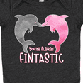 thumbnail image 4 of Inktastic You're Flippin' Fintastic Dolphins Boys or Girls Baby Bodysuit, 4 of 5
