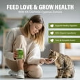 thumbnail image 2 of Cat Grass Treats, Cat Treats for Teeth Cleaning and Hairball Removal, Cat Food for Training Rewards Treats, 2 of 8