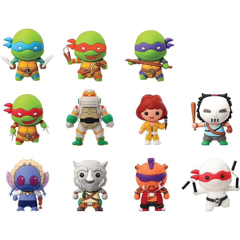 3D Foam Key Ring Nickelodeon Teenage Mutant Ninja Turtles Series 2