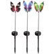 thumbnail image 5 of Yuarrent 3 pack/lote de luz Solar, paquete de 3 mariposas para jardines encantadores, luces de mariposas, luces de césped Iluminación y accesorios, 5 of 6
