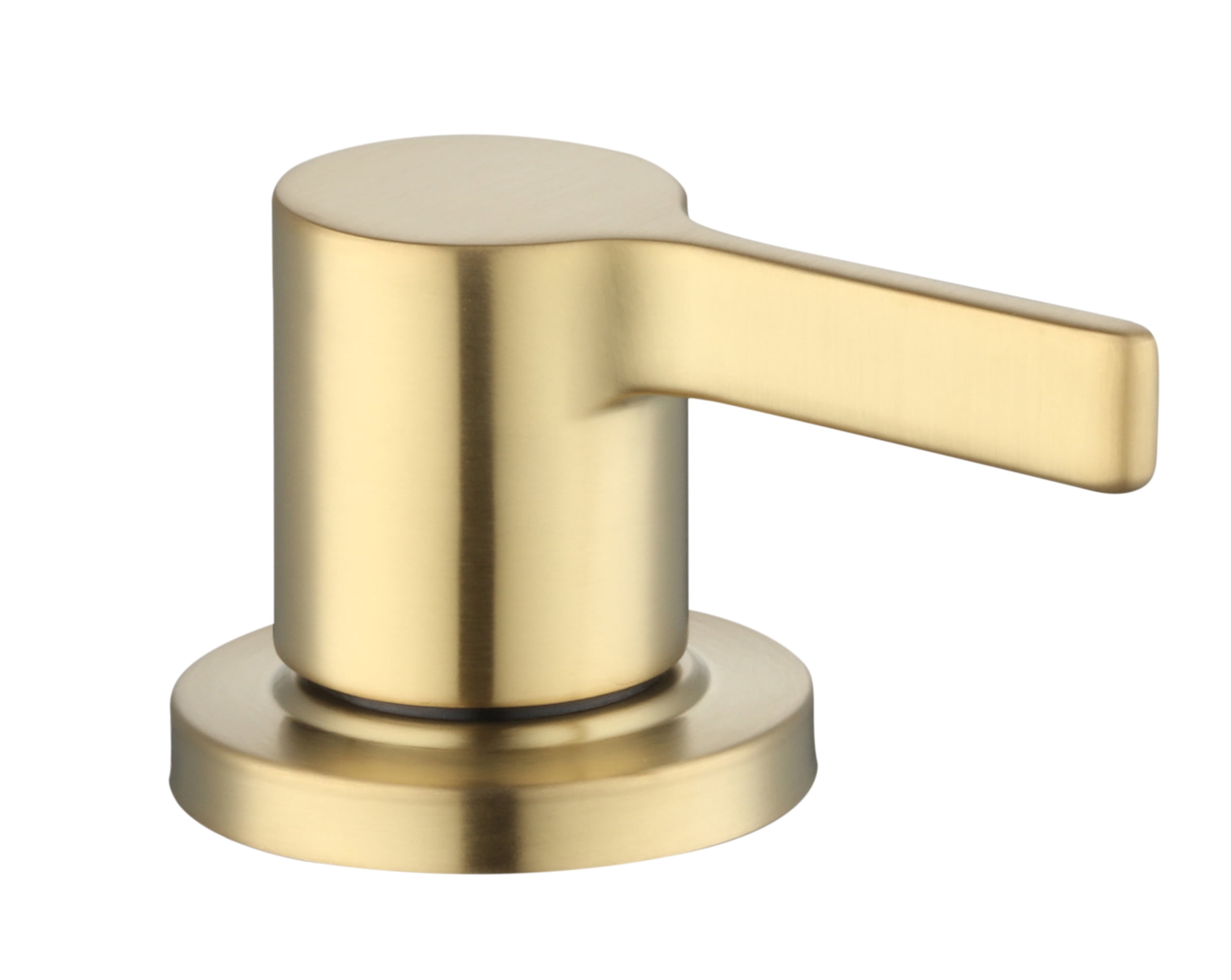 (2 pack) Better Homes & Gardens 8" Widespread Brushed Brass Bathroom Faucet with High-Arc Spout