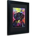 thumbnail image 2 of Trademark Fine Art "The Labrador" Canvas Art by Dean Russo, Black Matte, Black Frame, 2 of 4