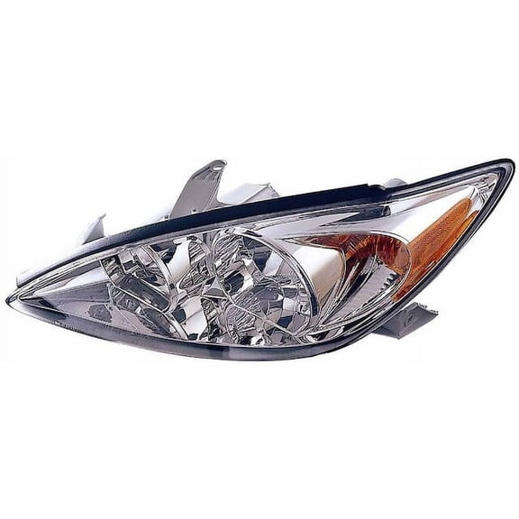 Left Headlight Assembly - Compatible with 2002 - 2004 Toyota Camry 2003