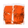 thumbnail image 4 of Juego de 2 faldas de mesa con flecos de papel metálico, rodapié desechable de oropel para desfile, fiesta, cumpleaños, 4 of 5