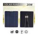 thumbnail image 5 of 20w Solar Panel 12v 10a Battery Controller Car Charger Outdoor Battery Supply For Vehicle Battery W, 5 of 5