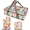 Floral#1 Carrier + Oven Mitts Set (3pcs), variant on Numjaw Insulated Casserole Carrier for Hot or Cold Food, Casserole Travel Carry Bag with 5 Cute Wooden Spoons, Food Warmer Bag for Party/Picnic, Kitchen Accessories, Gifts for Women