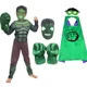 thumbnail image 2 of Disfraz de Hulk para niño, disfraz de superhéroe Hulk, disfraz de Cosplay, capa, máscara, guantes, traje para fiesta de carnaval de Halloween, disfraz para bebé niño, 2 of 4