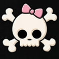 thumbnail image 3 of CafePress - Cute Skull Girl Sweatshirt (Dark) - Classic Crew Neck Sweatshirt, 3 of 4