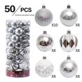 thumbnail image 1 of Faithtur Christmas Ball Hanging Ball Baubles Christmas Tree Decoration Set, 1 of 3
