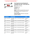 thumbnail image 2 of Front Sway Bar Link and Bushing Kit - Compatible with 2003 - 2007 Saturn Ion 2004 2005 2006, 2 of 3