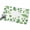 White, variant on Spring Botanical Hallway Runner Rug 2x6 Washable Non Slip Kitchen Runner Rug for Bedside Bathroom Watercolor Ivy Ferns Leaves Ombre Green Indoor Floor Carpet Area Rugs for Living Room Bedroom Office