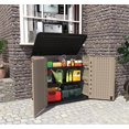 thumbnail image 4 of Decksplore Metal Laminate Shelving for 35 Cu.ft Horizontal Storage Shed, One Shelf to Hold 44 lbs, 46 in * 15 in, One Piece in The Package with 4 Screws, 11LBS, 4 of 8