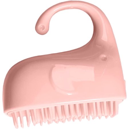 Shampoo Brush Newborn Hair Brush Hand Held Shampooer Massagers Handheld Head Scrubber Infant Scalp Silicone Brush Manual Head Massager Cleaning Brush for Brush Baby Hairbrush 1pc