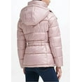 thumbnail image 4 of Kenneth Cole New York Women's Horizontal Zip Puffer, Pink, XS, 4 of 5