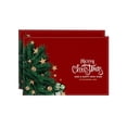 thumbnail image 1 of Kitchen Placemat Christmas Red Placemats Xmas Trees And Snowflakes Winter Decor Place Mats Heat Washable Non Slip Table Mat For Kitchen, Kitchen Placemat, 1 of 6