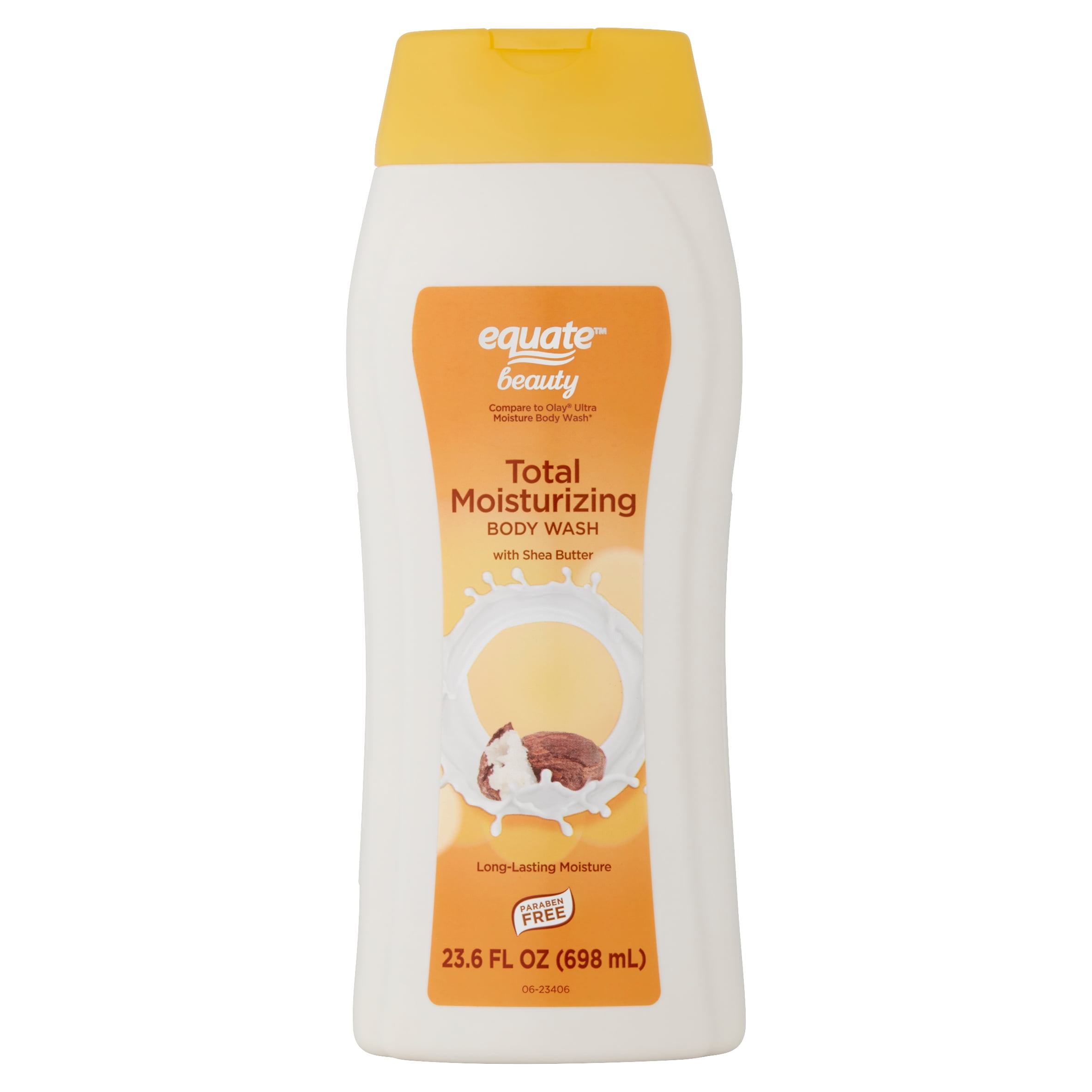 Equate Beauty Total Moisturizing Body Wash with Shea Butter, 23.6 fl