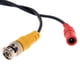 thumbnail image 2 of Cable de extensión profesional de 10 m con alimentación de CC y vídeo BNC para DVR, cámaras y monitores de CCTV (negro), 2 of 4