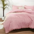 thumbnail image 3 of Twin/Twin XL Comforter Set for College Girls Boys Pink, 1 Comforter & 1 Pillowcase, Lightweight Kids Comforter Set All Season Dorm Bedding, 3 of 7