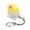 Yellow, variant on Resin Keyboards Companion Keycaps Mini Duck Keycap Quacking Duck Keychain For Office Stress Relief