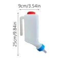 thumbnail image 4 of 1000ml Lamb Baby Bottle with Scale Hanging, Lamb Feeding Bottle Thickened Goat Feeder Bottles Hang Upside Down Livestock Milk Bottle with Measurements Fawns Nursing Bottles, 4 of 8