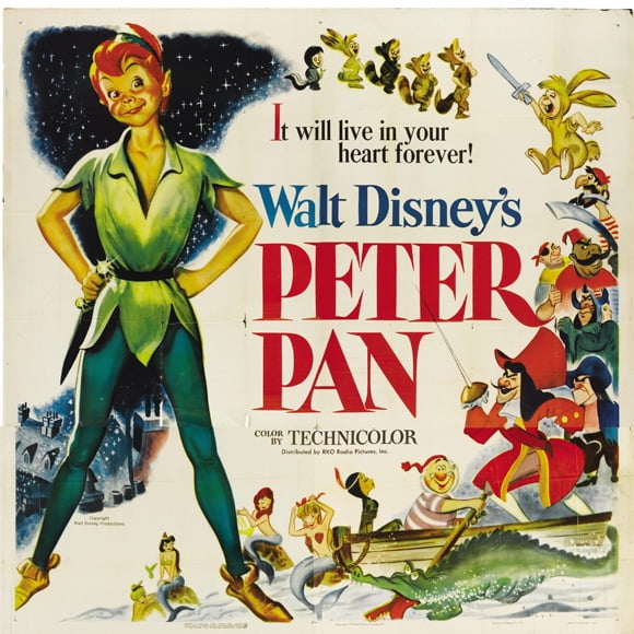 Peter Pan Movie 1953 Cast