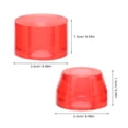 thumbnail image 2 of BRIGHTFUFU 8 Pcs Pads d'Absorption des Chocs en PU Rouge pour Skateboards à Quatre Roues Stabilité Améliorée, 2 of 8