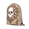 thumbnail image 2 of XMXT Unisex Drawstring Backpack for Women Men, Skeleton Spider Web Insect Waterproof Gym Bag String Bags for Shopping Sport Travel, m, 2 of 8