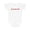 AA-White, variant on Sock Monkey Heart Border Boys or Girls Baby Bodysuit